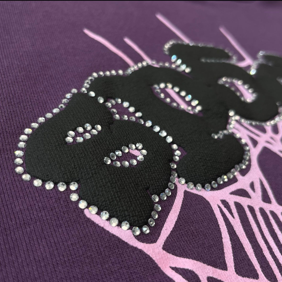 Sp5der Web Hoodie Purple REP 1:1