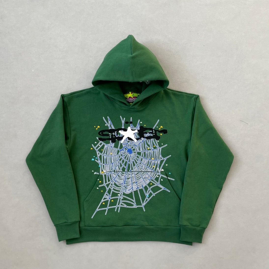 Sp5der Web Hoodie Hunter Green REP 1:1
