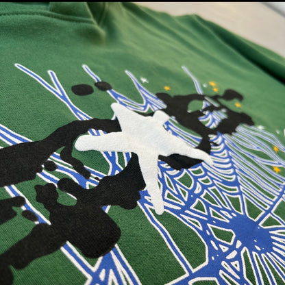 Sp5der Web Hoodie Hunter Green REP 1:1