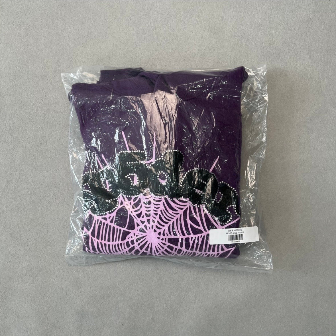 Sp5der Web Hoodie Purple REP 1:1
