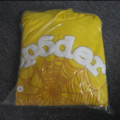 Sp5der Web Hoodie Slime Green REP 1:1